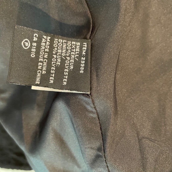 Attitude by Jay Manuel Silver Metallic Trench Coat Size 2 - Picture 8 of 8